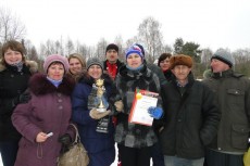 Первое место в "Лиозненской лыжне-2012" заняла команда отдела культуры райисполкома
