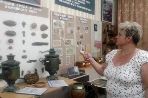 Экспозиция музея боевой славы аг. Бабиновичи