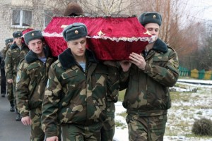 Перезахоронение советских воинов в аг. Бабиновичи