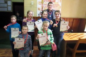 Лиозненские шашисты завоевали 7 дипломов на первенстве области