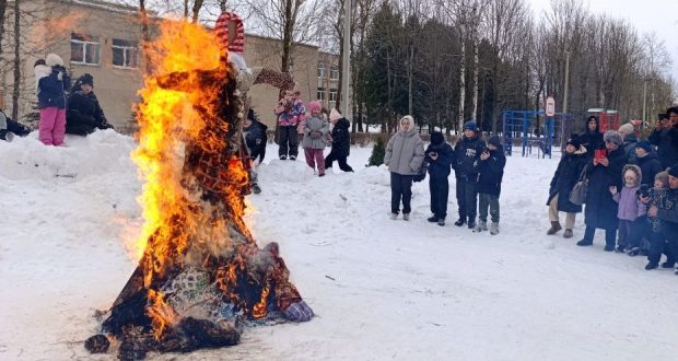 Масленица веселая и яркая прошла в Лиозно!
